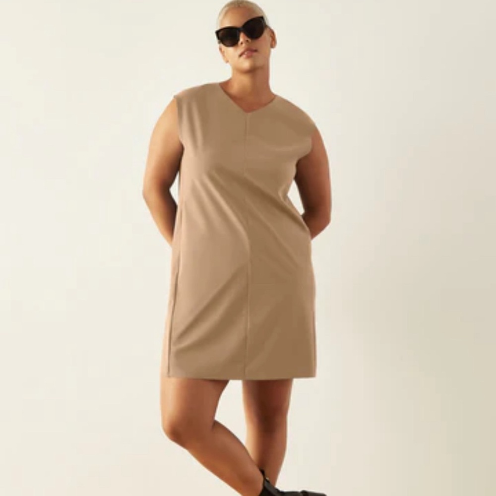NWT Aday LBD Dress | Latte, Medium
